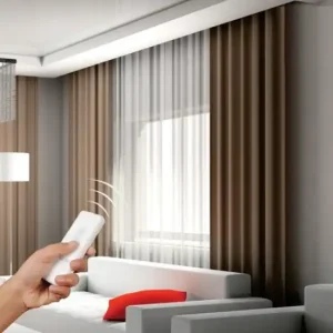 Amazing Remote control curtains in Dubai
