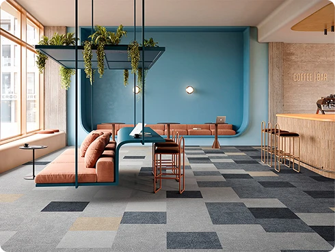 Carpet Tiles for Cafe