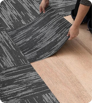 Carpet tiles Installation Dubai