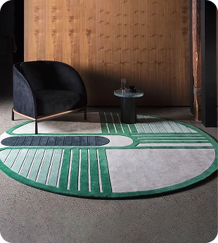 Custom made Round Rugs Dubai