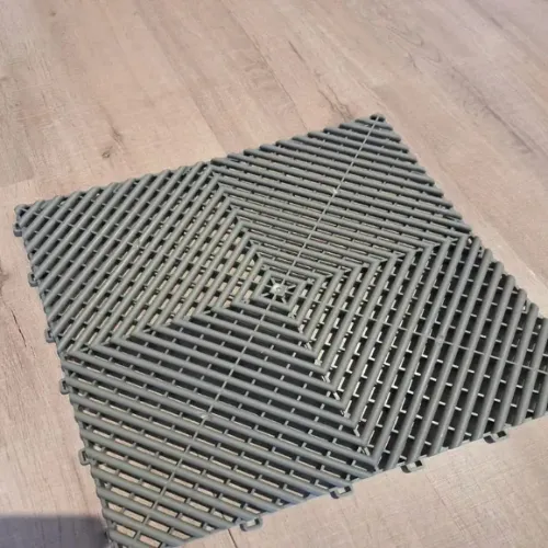 Gray Garage Floor Tile
