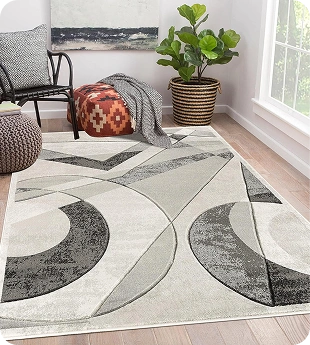 Custom Rugs Dubai in Living room
