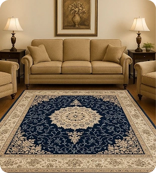 Livingroom Silk Rugs Dubai