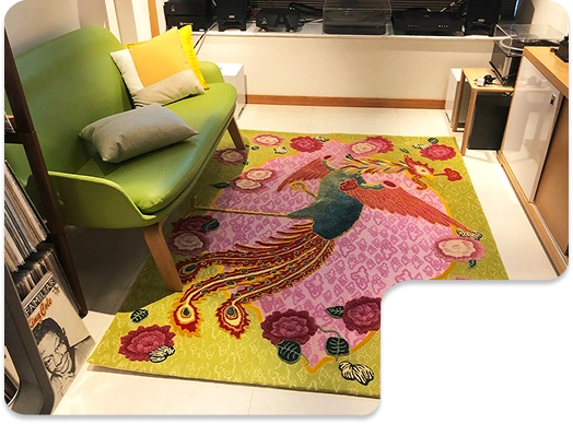 Lounge Custom Rugs Dubai