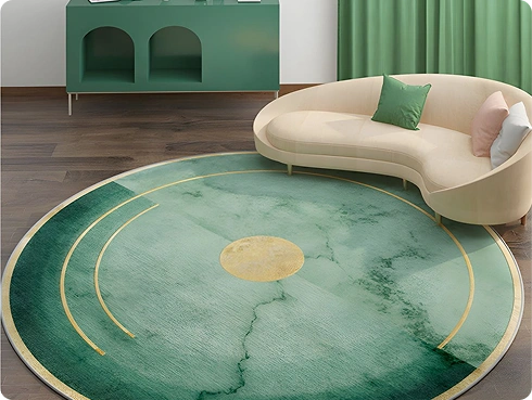 Luxury Round Carpets Dubai