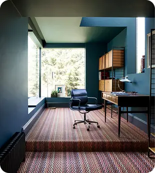 Sisal Carpet in Dubai study hall