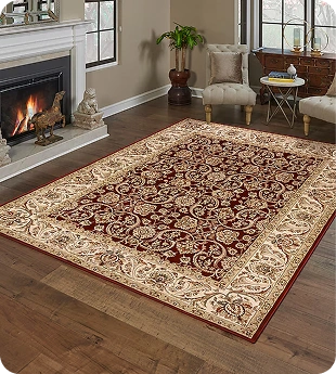 Red Area Rugs Dubai