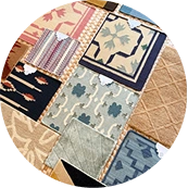 Silk Rugs Samples