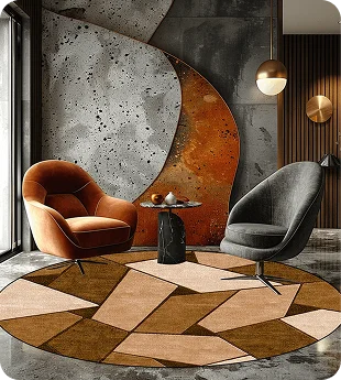 Top-Quality Round Carpets Dubai