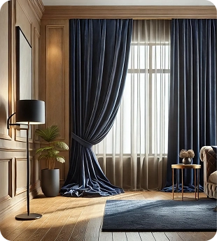 Velvet Curtains Dubai