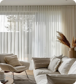 Sheer curtains dubai