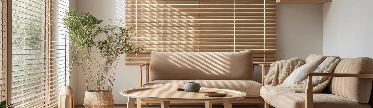 wooden blinds Dubai