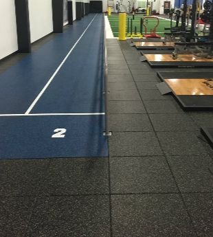 Rubber Flooring IN Gym