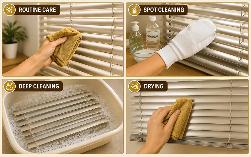 Aluminum and Metal Mini Blinds