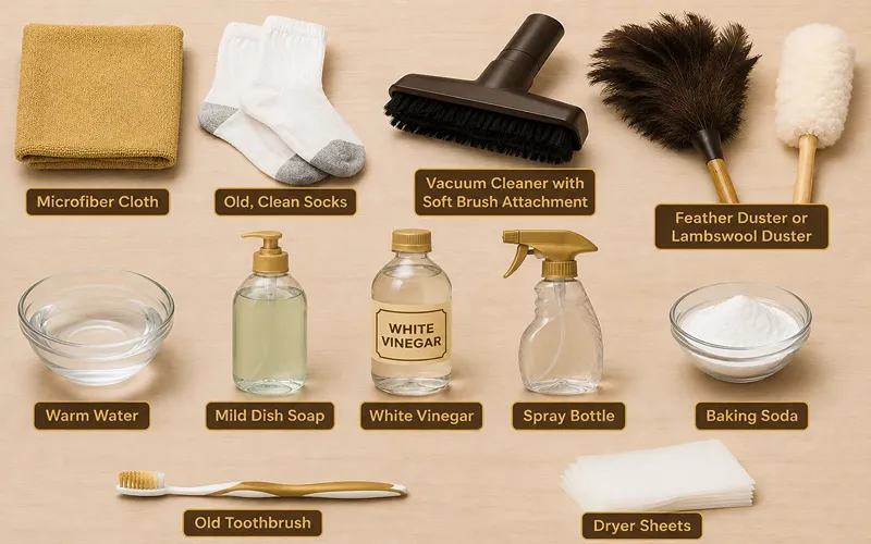 Blinds Cleaning Tools and Supplies You'll Need