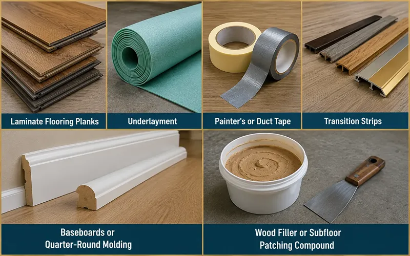 Materials You'll Need For Laminate Flooring Installation