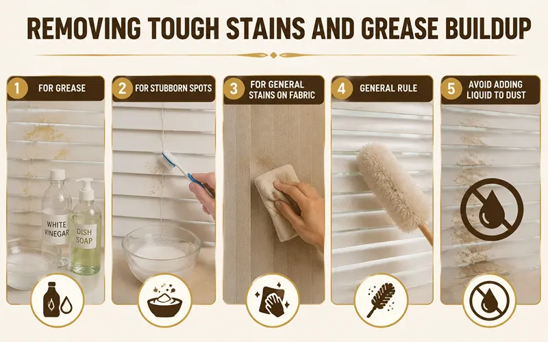 Removing Tough Stains and Grease Buildup