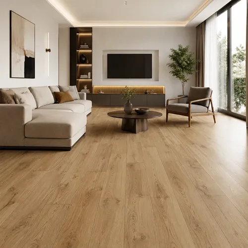Resilient Living Room SPC Flooring