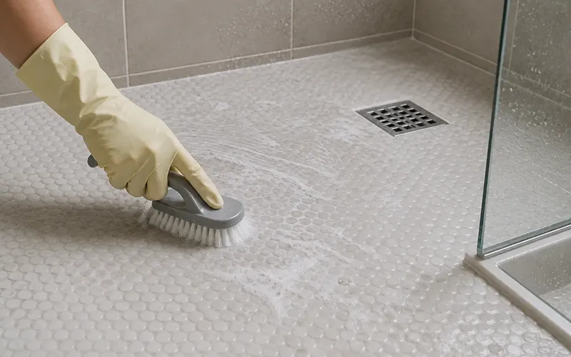 How to Clean the Shower Floor Safely