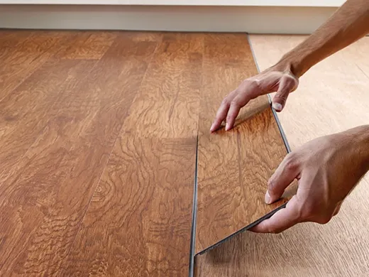 Installing LVT Flooring