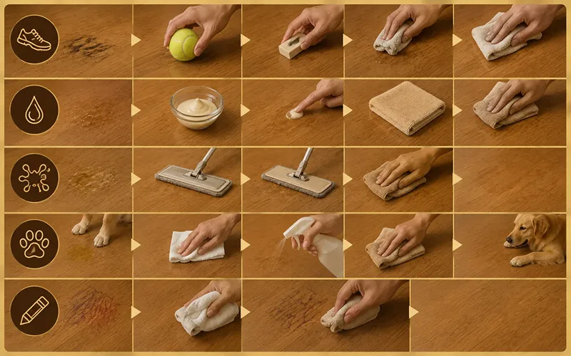 Removing Common Stains and Marks