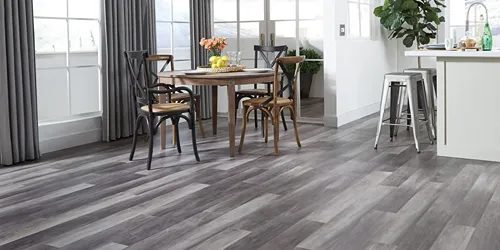 Vinyl tile flooring