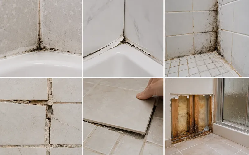 When Cleaning Isn't Enough Caulk, Cracked Grout, Leaks & Recurring Mold