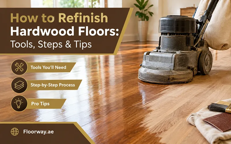 How to Refinish Hardwood Floors